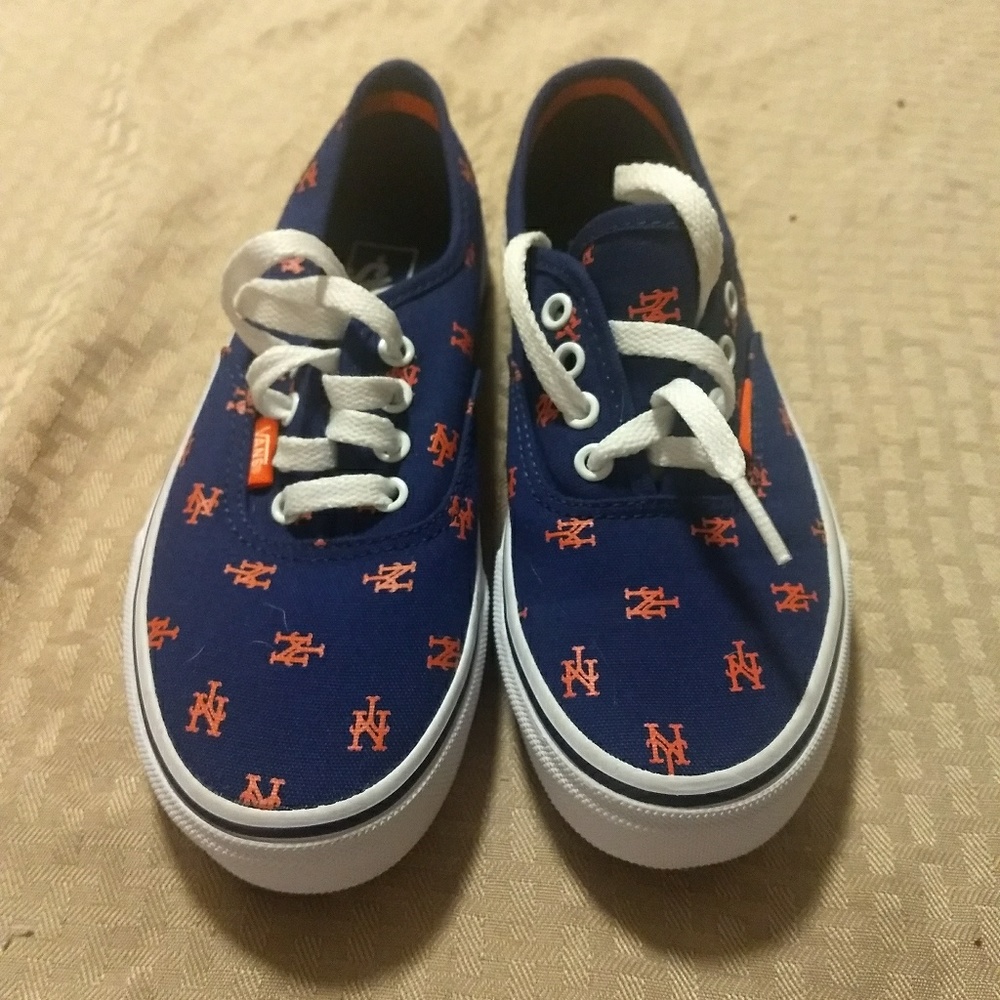 Vans New York Mets Size 2y Shoes